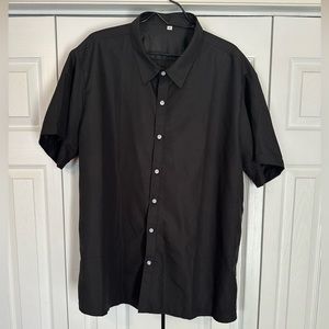 Shein Men's Shirt Polyester 3XL Black